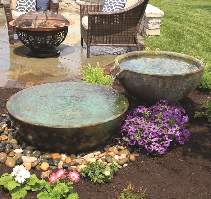 Aquascape Spillway Bowl for Pond, Landscape, and Garden Water Features, 32-Inch | 78204