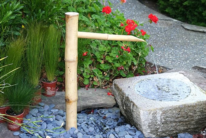 Bamboo Accents Traditional 36 inch Bamboo Fountain (Without Pump)
