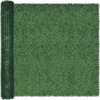 ODTORY Artificial Ivy Privacy Fence Wall Screen: 72 X144 in (72 sqft) UV-Anti Faux Boxwood Roll Panels Greenery Backdrop Ivy Vine Leaf Hedges Fence Panels for Indoor Outdoor Green Wall Decor