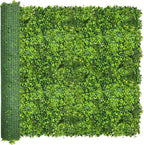 ODTORY Artificial Plant Wall Roll: 72 X144 in (72 sqft) UV-Anti Ivy Privacy Fence Screen Faux Greenery Panels Backdrop Boxwood Ivy Vine Leaf Hedge Fence for Indoor Outdoor Green Decor