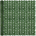 Odtory Artificial Ivy Privacy Fence Wall Screen: 72 x144 in UV-Anti Faux Greenery Backdrop Ivy Vine Leaf Hedges Fence Panels for Patio, Balcony, Garden, Backyard Indoor Outdoor Green Wall Decor