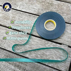 8 mil Extra Thick Heavy Duty 150 Feet x 1/2" Stretch Plant Tie Tape, Garden Tie Tape for Planting and Grafting, Plant Ribbon for Tomatoes, Grapes and Trees, Tree Tape, Garden Stake for Vinyard