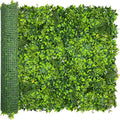 ODTORY Artificial Plant Wall Roll: 40X120 in (33.5 sqft) UV-Anti Ivy Privacy Fence Screen Faux Greenery Panels Backdrop Boxwood Ivy Vine Leaf Hedge Fence for Indoor Outdoor Green Decor