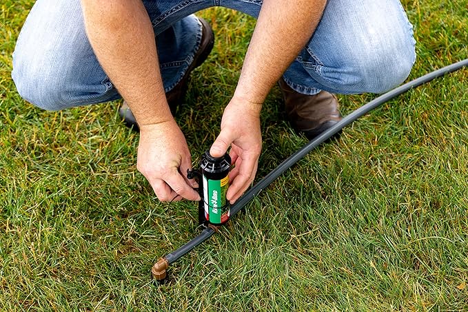 Rain Bird 32HE In-Ground Pro Rotor Pop-up Sprinkler System Kit with Click-N-Go Garden Hose Connection