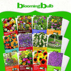 BloomingBulb Seed Mat - Easy to Plant and Grow Garden Seeds - Creates Fragrant, Vibrant Flower Garden (Sunflower Garden) (Pack of 2)